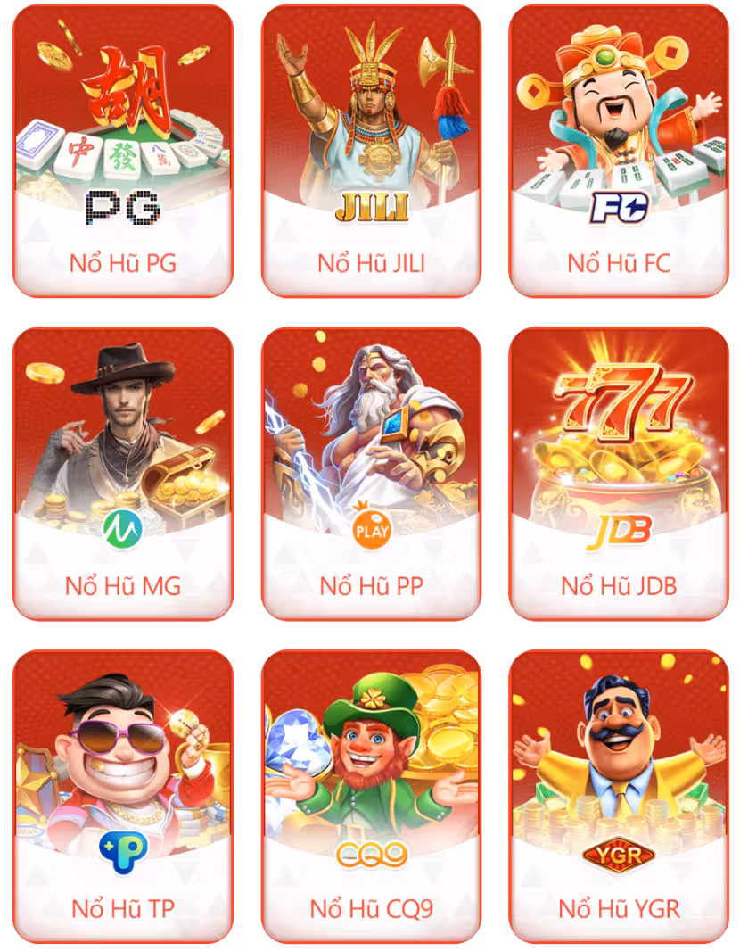 Sảnh game Nổ hũ RR8801